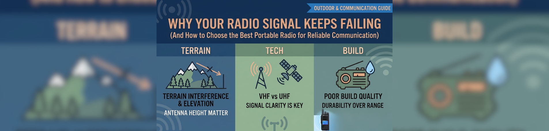 Why Your Radio Signal Keeps Failing (And How to Choose the Best Portable Radio for Reliable Communication)