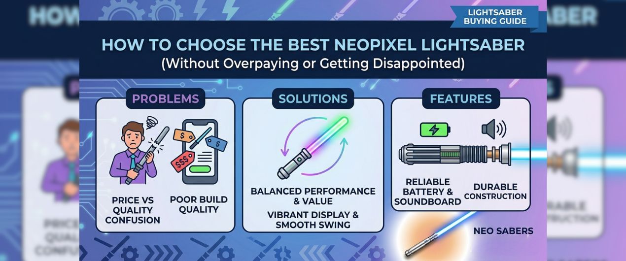 How to Choose the Best Neopixel Lightsaber (Without Overpaying or Getting Disappointed)