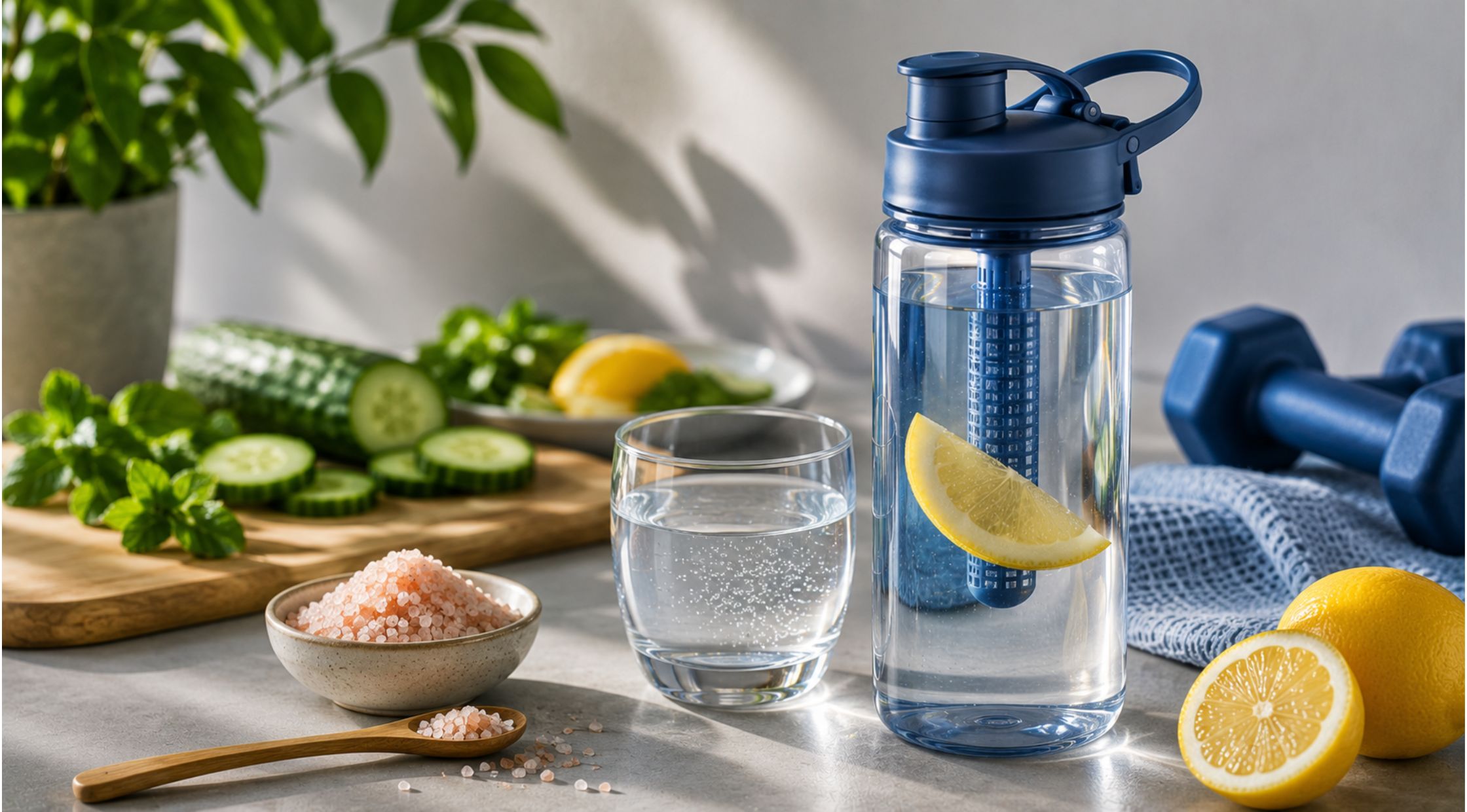 How to Improve Hydration Naturally With the Right Electrolyte Water Setup
